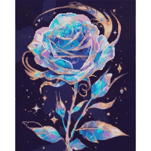 Картина по номерам Santi алмазна мозаїка Блискуча троянда 40х50 см на підрамн (956055) picture 1