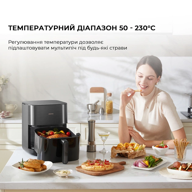 Мультипіч Mova FD10 Pro Black (VFF12A-BL) - зображення 14