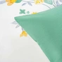 Постільна білизна Ardesto Gloria сатин квіти зелений полуторний 160х220 (ART1622FE) - зменшене зображення 7