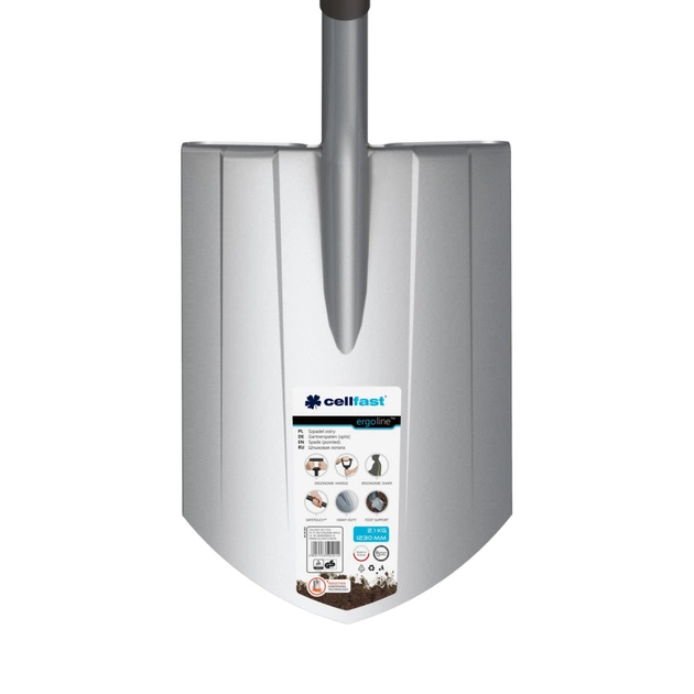 Лопата Cellfast Лопата штикова Cellfast ERGO, 123 см, 2.1кг (40-002) - picture 7