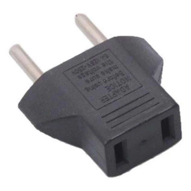 Переходник US to EU 220V black Armorstandart (ARM18066) - изображение 1