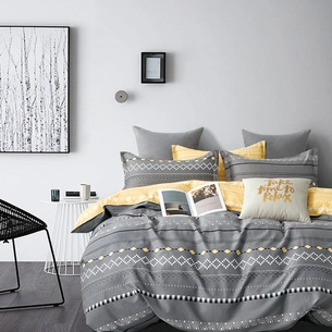 Постільна білизна Home Line Айдахо сатин євро (163935) зображення 1