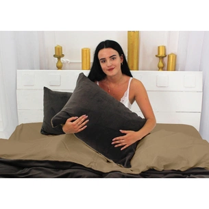 Постільна білизна MirSon Велюр Winter Delicate 28-0069 Trombone King Size (2200004053424) зображення 1