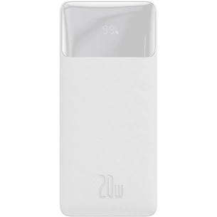 Батарея універсальна Baseus Bipow 20000mAh 20W white (PPBD050302) зображення 1