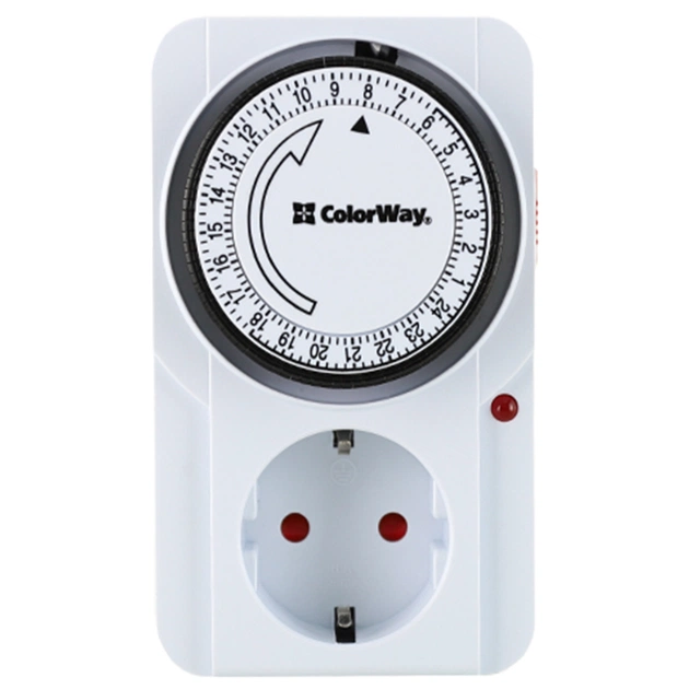 Таймер-розетка ColorWay CW-STM01-24H - picture 1