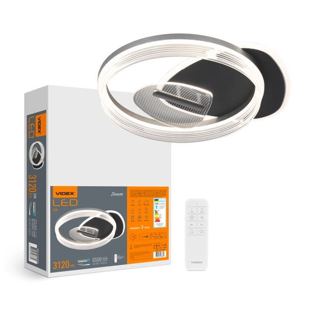 Світильник Videx DECORA 52W (VL-CLD-993-BSL) - зображення 1