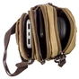 Сумка Vintage Текстильна Хакі (20161) - зменшене зображення 6