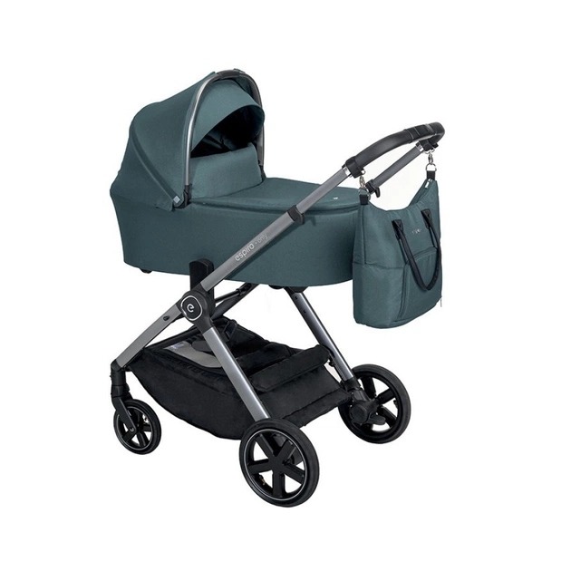 Коляска Espiro 2 в 1 Only New 05 Turquiose Island сіра рама (5906724204203) - изображение 1