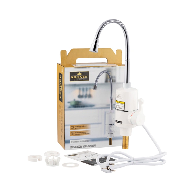 Проточний водонагрівач Kroner Volt-CW190RFA (CV023246) - зображення 7