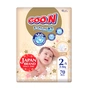 Підгузки GOO.N Premium Soft 3-6 кг Розмір 2 S на липучках 70 шт (F1010101-153) - зменшене зображення 1