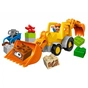 Конструктор LEGO Duplo Екскаватор-навантажувач (10811) - зменшене зображення 2