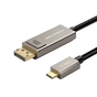 Кабель Cabletime USB Type-C - DisplayPort (M/M), 2 м, Black (CC23H) - уменьшенное изображение 1