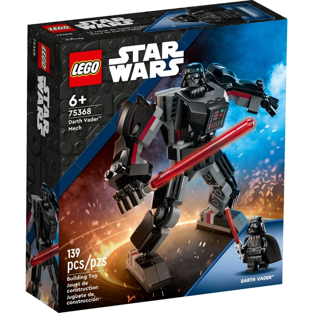 Конструктор LEGO Star Wars Робот Дарта Вейдера 139 деталей (75368) - зображення 1