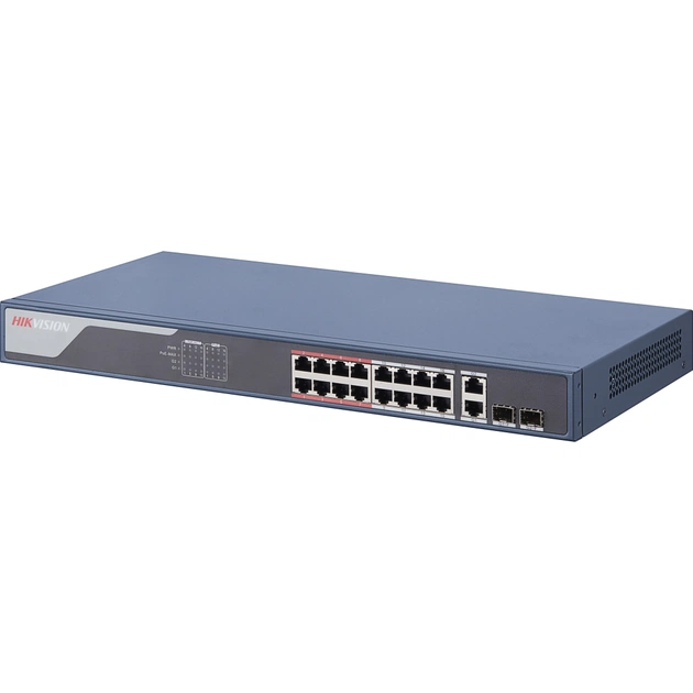 Коммутатор сетевой Hikvision DS-3E1318P-EI(B) - изображение 1