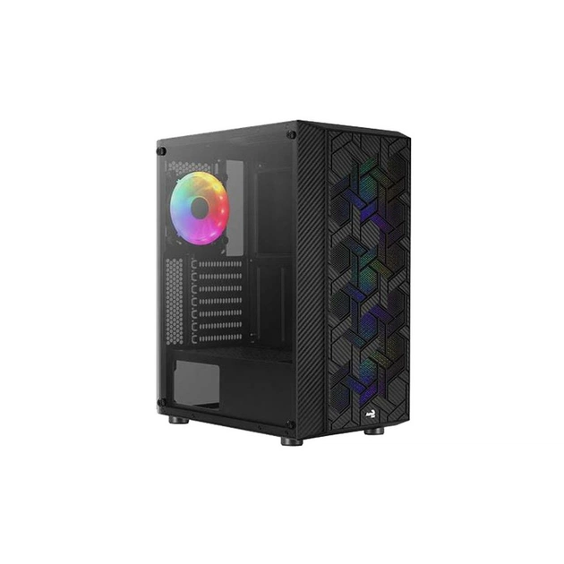 Корпус AeroCool Hive-G-BK-v2 (ACCM-PV27043.11) - зображення 1