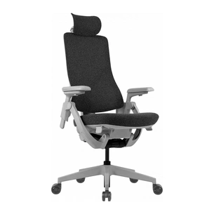 Офисное кресло GT Racer B-6314 Dark Gray/Gray (B-6314 Fabric Dark Gray/Gray) изображение 1