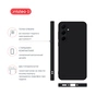 Чохол до мобільного телефона Intaleo SoftShell Samsung Galaxy A35 Black (1283126592058) - зменшене зображення 4