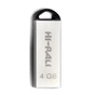 USB флеш накопичувач Hi-Rali 4GB Fit Series Silver USB 2.0 (HI-4GBFITSL) - зменшене зображення 1