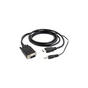 Перехідник HDMI to VGA 5.0m Cablexpert (A-HDMI-VGA-03-5M) - зменшене зображення 1