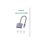 Перехідник USB 3.0 to HDMI + VGA CM449 gray Ugreen (20518) - preview 4