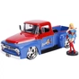 Машина Jada металева Комікси DC Супердівчина Форд F-100 1956 з фігуркою 1:24 (253255008) - зменшене зображення 1