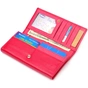 Гаманець Boston З натуральної шкіри Рожевий (19422) - зменшене зображення 5