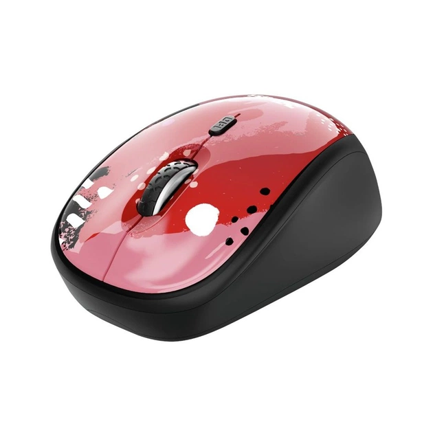 Мишка Trust Yvi Wireless Red Brush (24440) - изображение 1