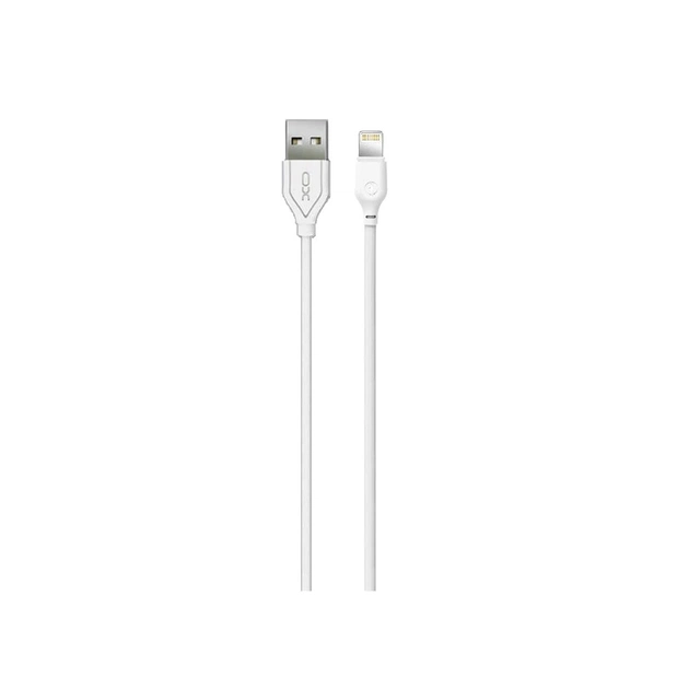 Дата кабель USB 2.0 AM to Lightning 2.0m 2.1A white XO (XO-NB-103-L-2-WH) - изображение 1