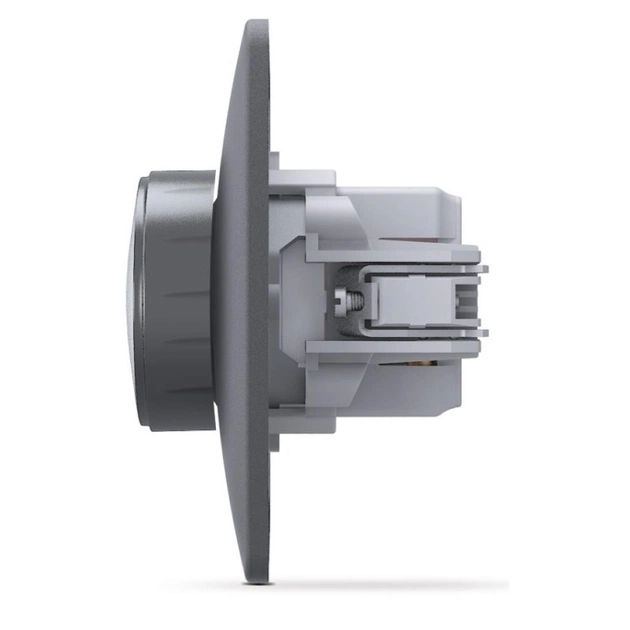 Світлорегулятор Videx BINERA LED 200Вт чорний граф (VF-BNDML200-BG) - зображення 4