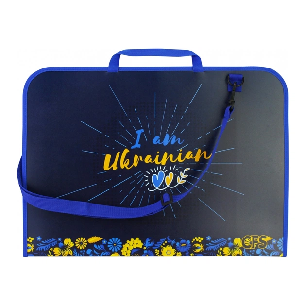 Папка - портфель Cool For School А3 пластиковый на молнии Colourful (CF30003-01) - изображение 1