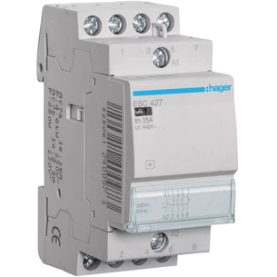 Автоматичний вимикач Hager 25 A 230V 2NO+2NC 2P (B) (ESC427) picture 1