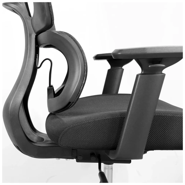 Офісне крісло Richman Баланс Про Пластик Synchro Сітка Чорне (ADD0003215) - зображення 12