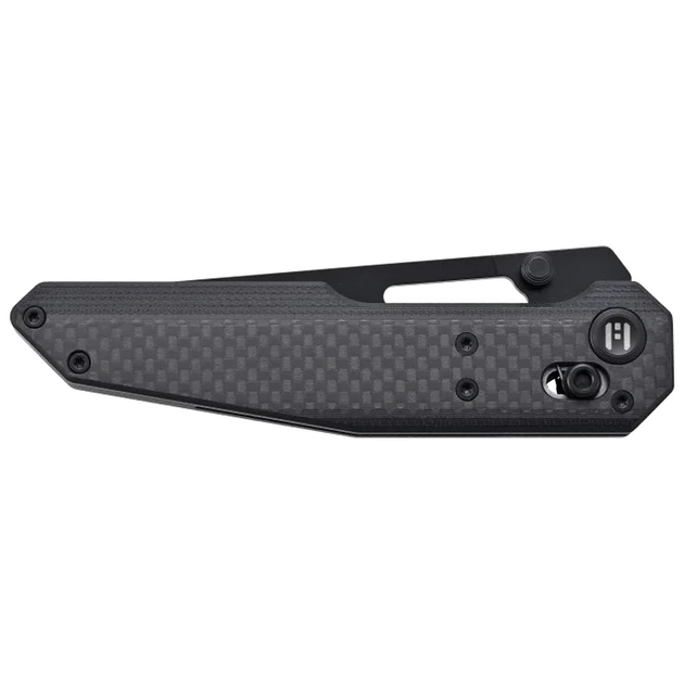 Ніж Hightron Sharplyn, 14C28N, G10 + CF, чорний, чорний клинок (HK01BLK) - picture 5