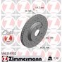 Гальмівний диск ZIMMERMANN 590.2597.52 - зменшене зображення 1