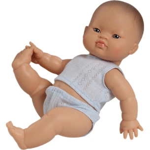 Пупс Paola Reina великий азіат в піжамі, без коробки (34001) зображення 1