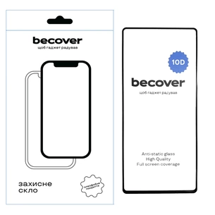 Скло захисне BeCover Samsung Galaxy S25 Ultra SM-S938 10D Black (712723) зображення 1