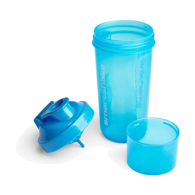 Шейкер спортивний SmartShake Slim 500ml Neon Blue (10253101) - picture 2