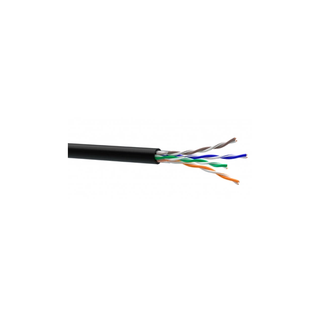 Кабель сетевой OK-Net UTP 305м cat.5e outdoor (U/UTP-cat.5Е-SL) (КПП-ВП (100) 4х2х0,46) - изображение 1