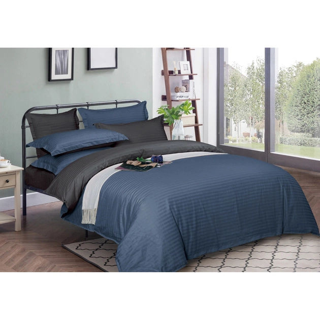 Підковдра MirSon Satin Stripe 30-0020 + 30-0012 Ennayard 175х210 см (2200005266236) - зображення 1