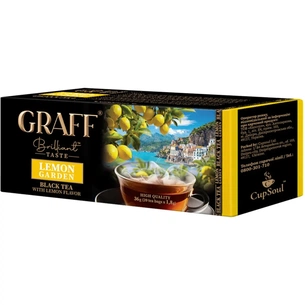 Чай Graff Lemon Garden з лимоном 20х1.8 г (4820279610290) изображение 1