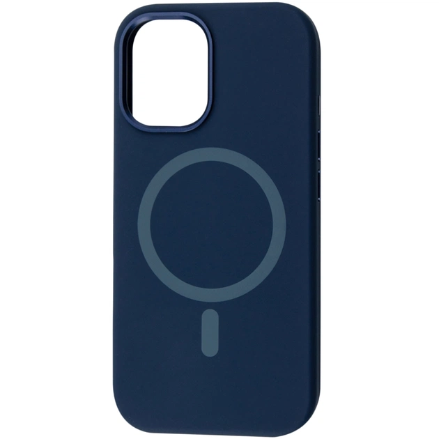 Чехол для мобильного телефона BeCover FIBRA Silicone OmniMag Apple iPhone 17 Deep Blue (716198) - изображение 1