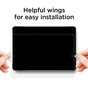 Скло захисне Spigen iPad Pro 10.5" (2017) Glass "Glas.tR SLIM" (1Pack) (052GL21719) - зменшене зображення 3