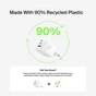 Зарядное устройство Belkin 2xUSB-C + 1xUSB PD70W PPS GaN white (WCH018HQWH) - уменьшенное изображение 6