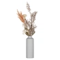 Ваза Ardesto Liguria, 8х22.7см, порцеляна, сірий (AR3803G) - зменшене зображення 2