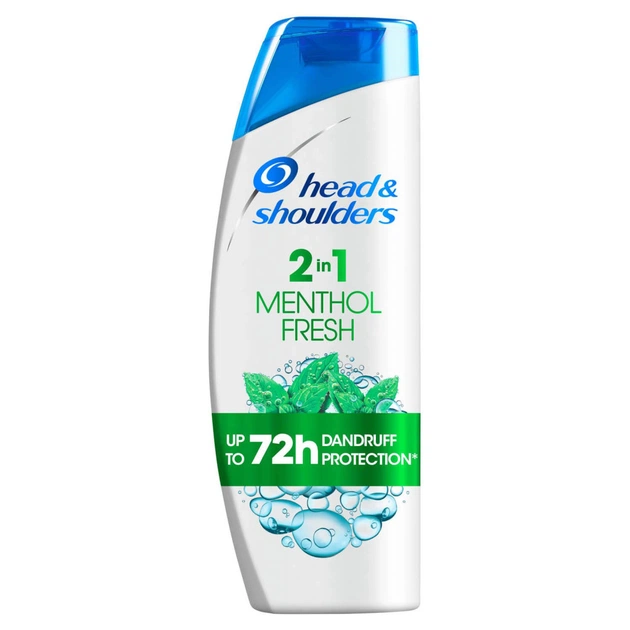 Шампунь Head & Shoulders Свіжість ментолу 2 в 1 225 мл (8006540063514) - зображення 1