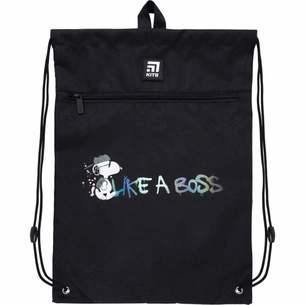 Сумка для взуття Kite Education Snoopy з кишенею (SN21-601M-2) зображення 1