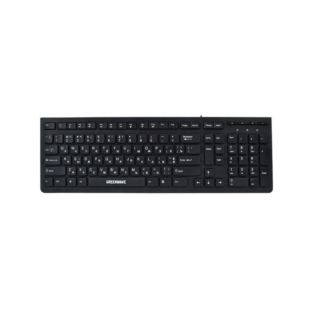 Клавіатура Greenwave KB-FN-401 black (R0015249) - зображення 1