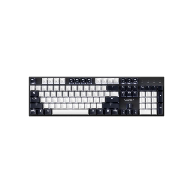 Клавиатура GamePro Genesis Metallic MK144B Outemu Red Switch USB UA Black (MK144B) - изображение 1