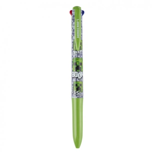 Ручка кулькова Yes Minecraft 0,7 мм 4 кольори (412266) зображення 1