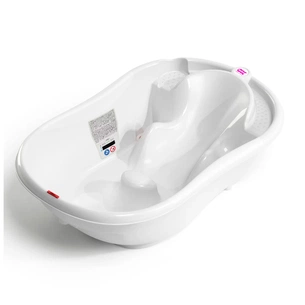 Ванночка Ok Baby Onda з анатомічною гіркою і термодатчиком білий (38236840) зображення 1
